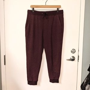 Burgundy L.L.Bean Joggers M Petite